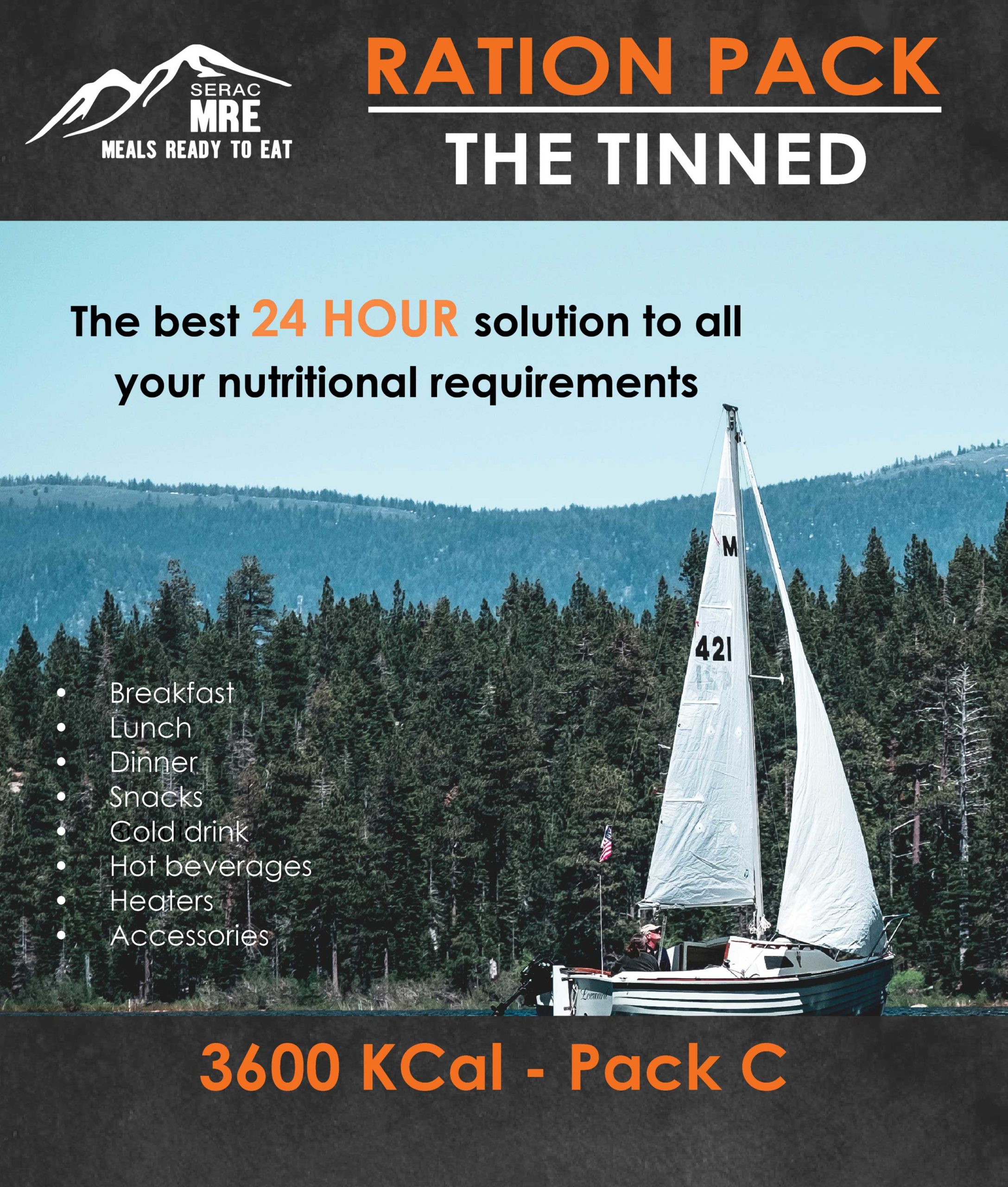 TheTinnedPack3 MRE Meals Ready To Eat