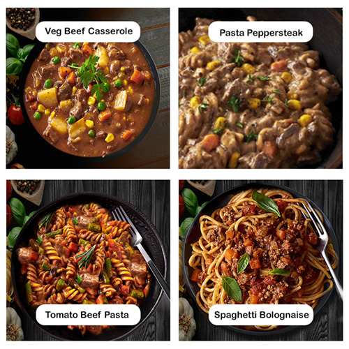 MIXED MEALS PACK (20 meals) 20 MREs - Menu 3A - Image 3